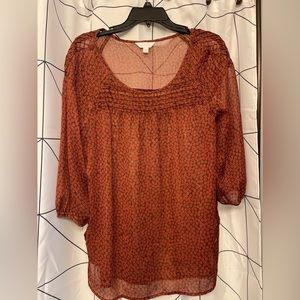 Top 3/4 Sleeve By Lc Lauren Conrad Size XL